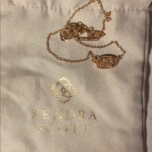 Rose Gold Drusy Elisa Kendra Scott